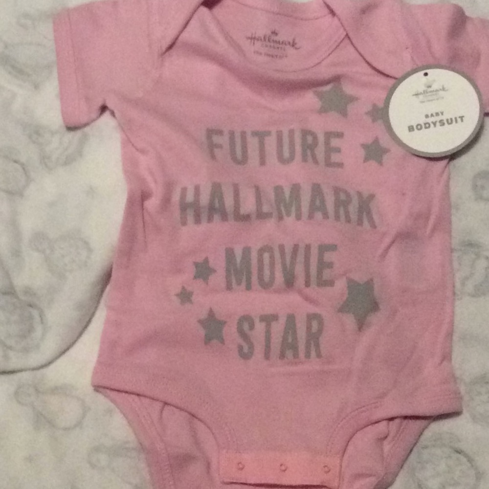 Infant girls Hallmark bodysuit